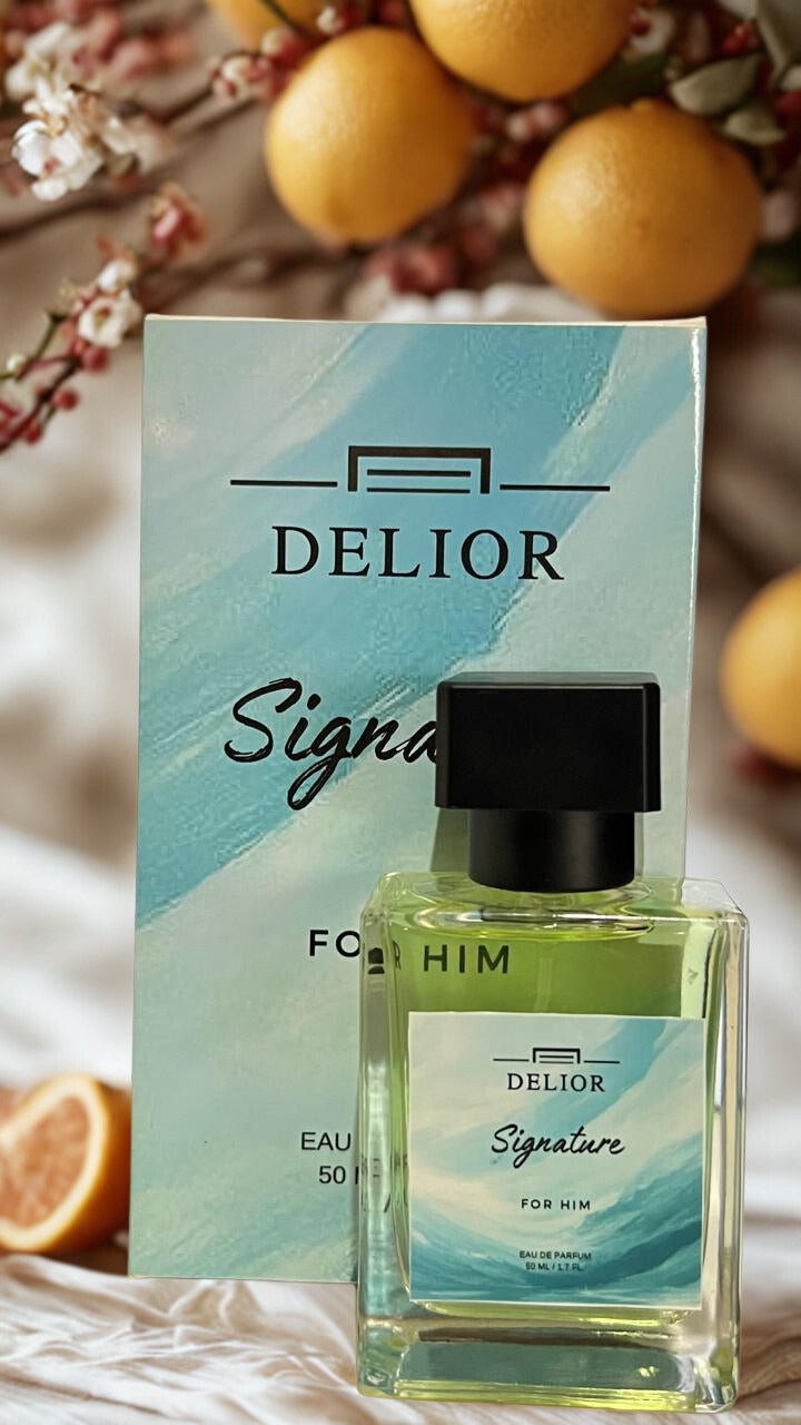 Delior Signature Perfume 50ml – premium unisex long lasting fragrance in Pakistan