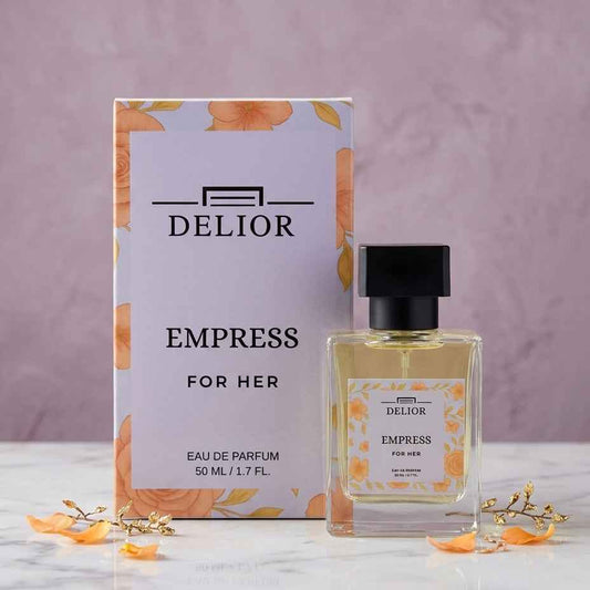 Empress perfume bottle close-up by Delior Fragrance